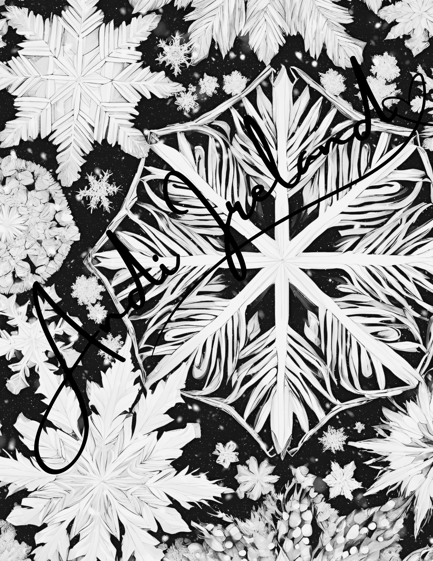 Winter Snowflakes Coloring Pages | PDF Download