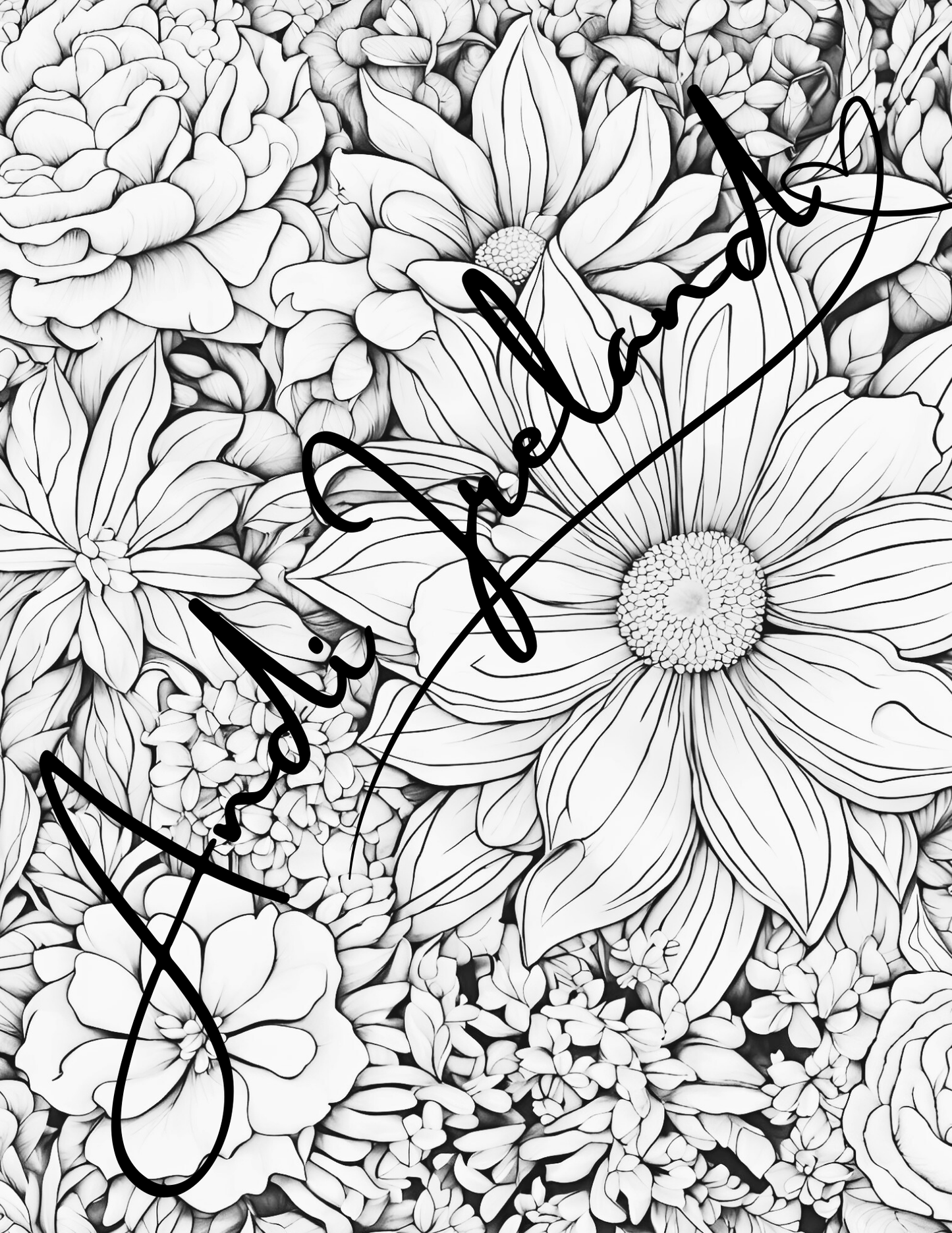 Flowers Patterns Coloring Pages | PDF Download