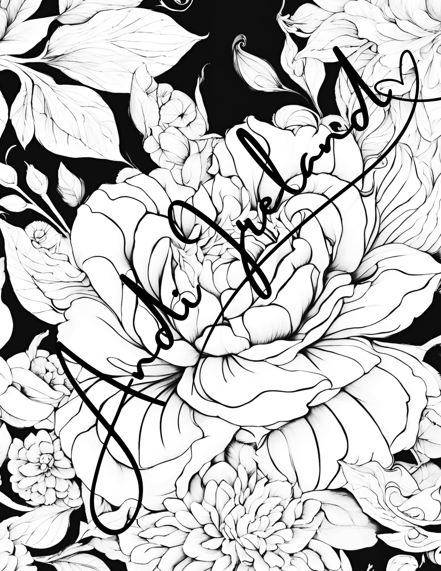 Floral Explosion Abstract Patterns Coloring Pages | PDF Download