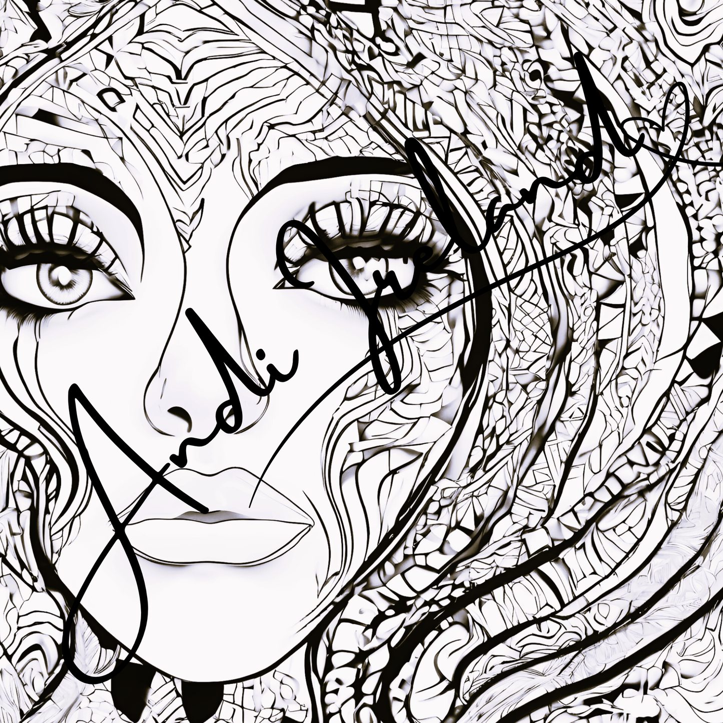 MindSpace Creatives: Adult Coloring Book Goddess