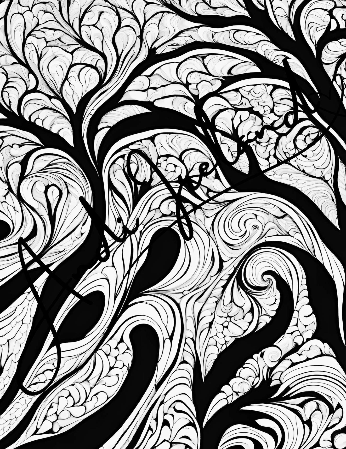 Into The Woods Trees Coloring Pages | PDF Download