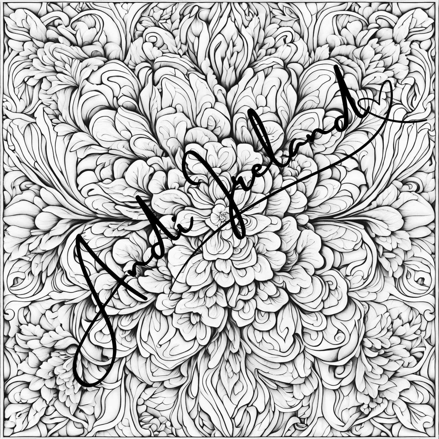 MindSpace Creatives Adult Coloring Book