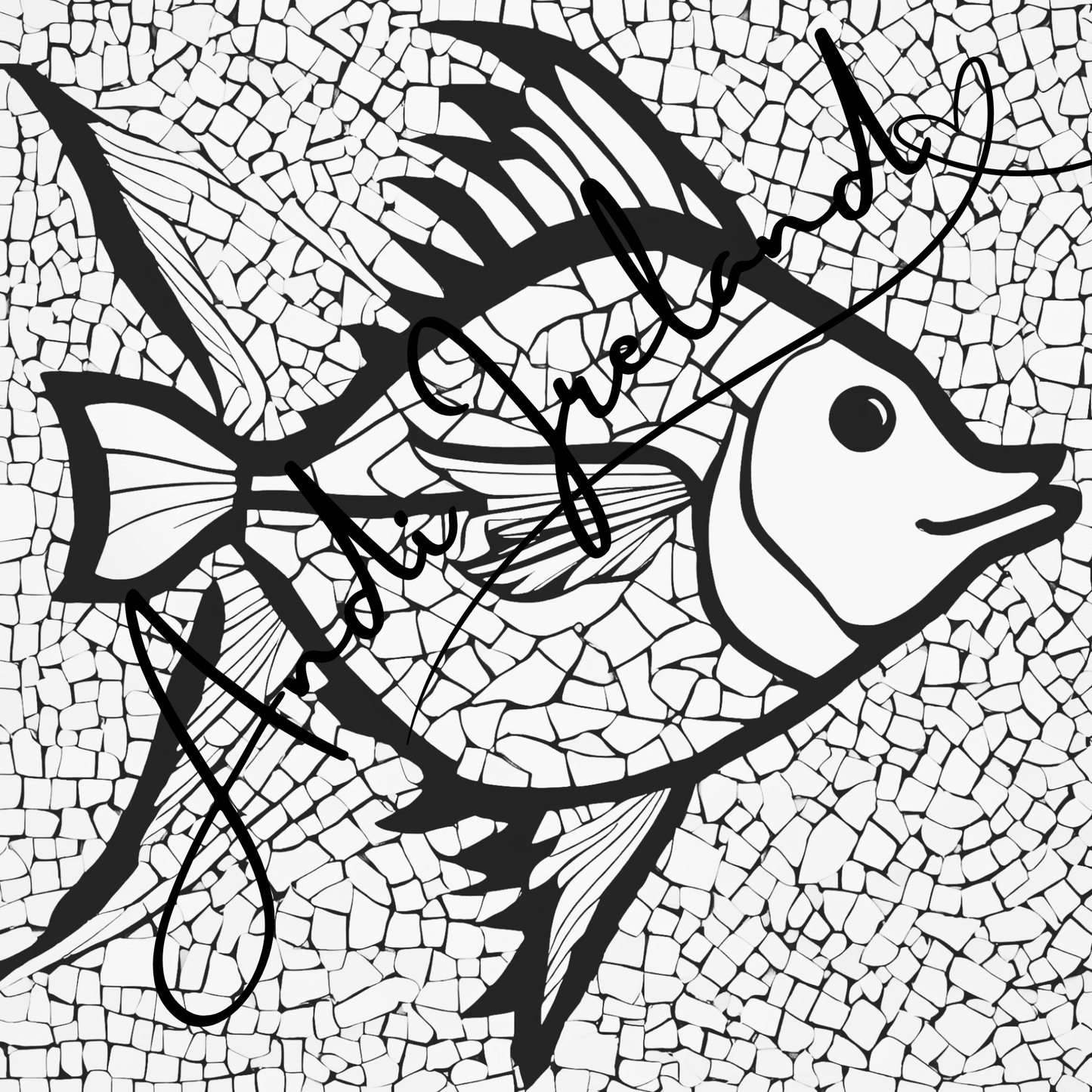 MindSpace Creatives Adult Coloring Book: Creative Coloring Fish Patterns