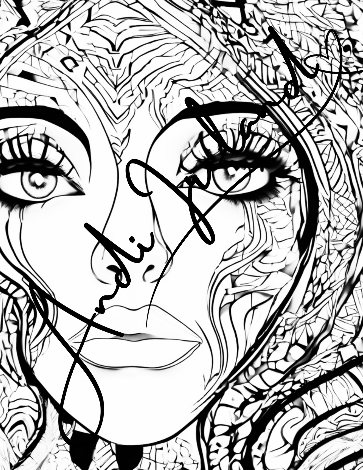 Goddess Energy Coloring Pages | PDF Download