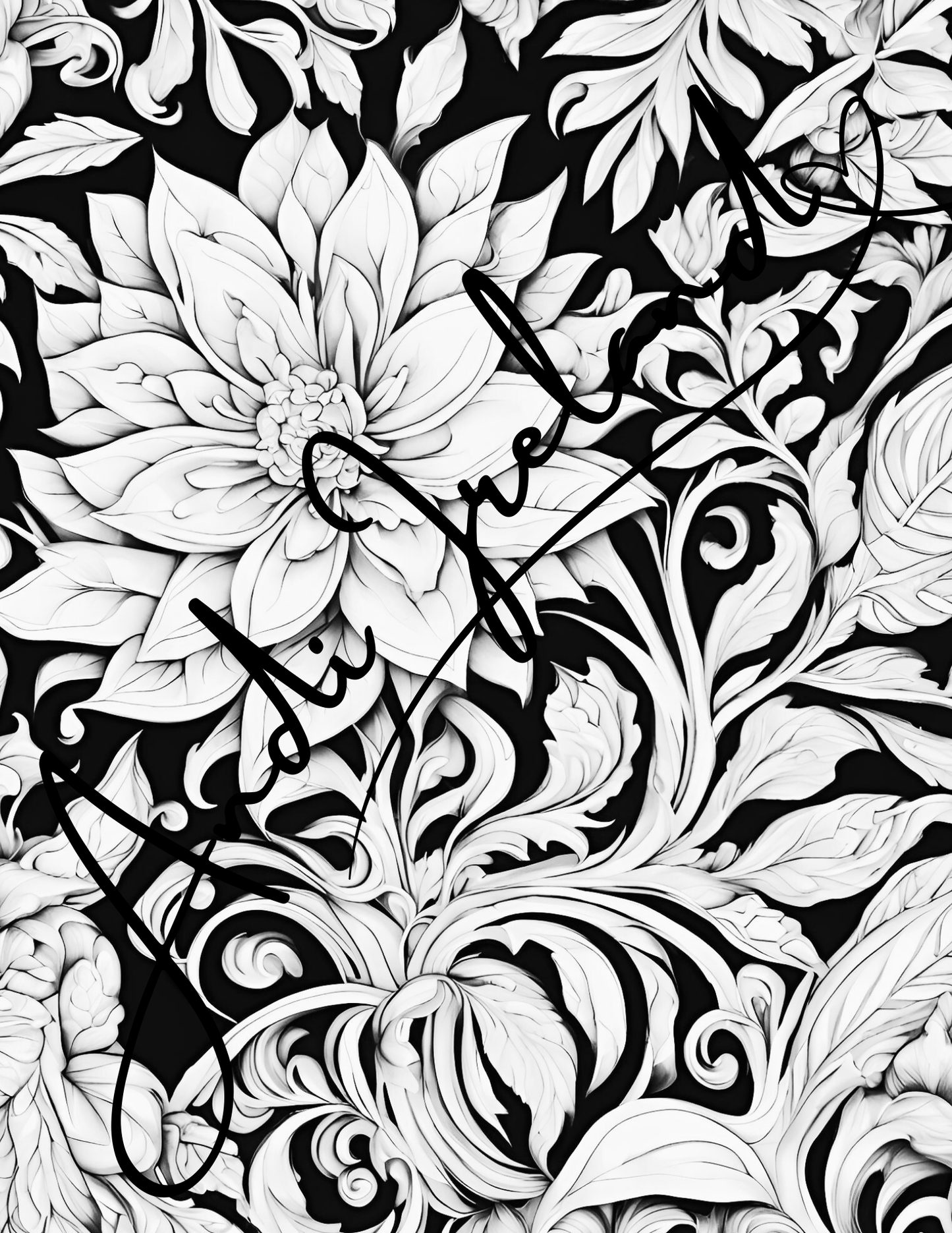 Flowers Patterns Coloring Pages | PDF Download