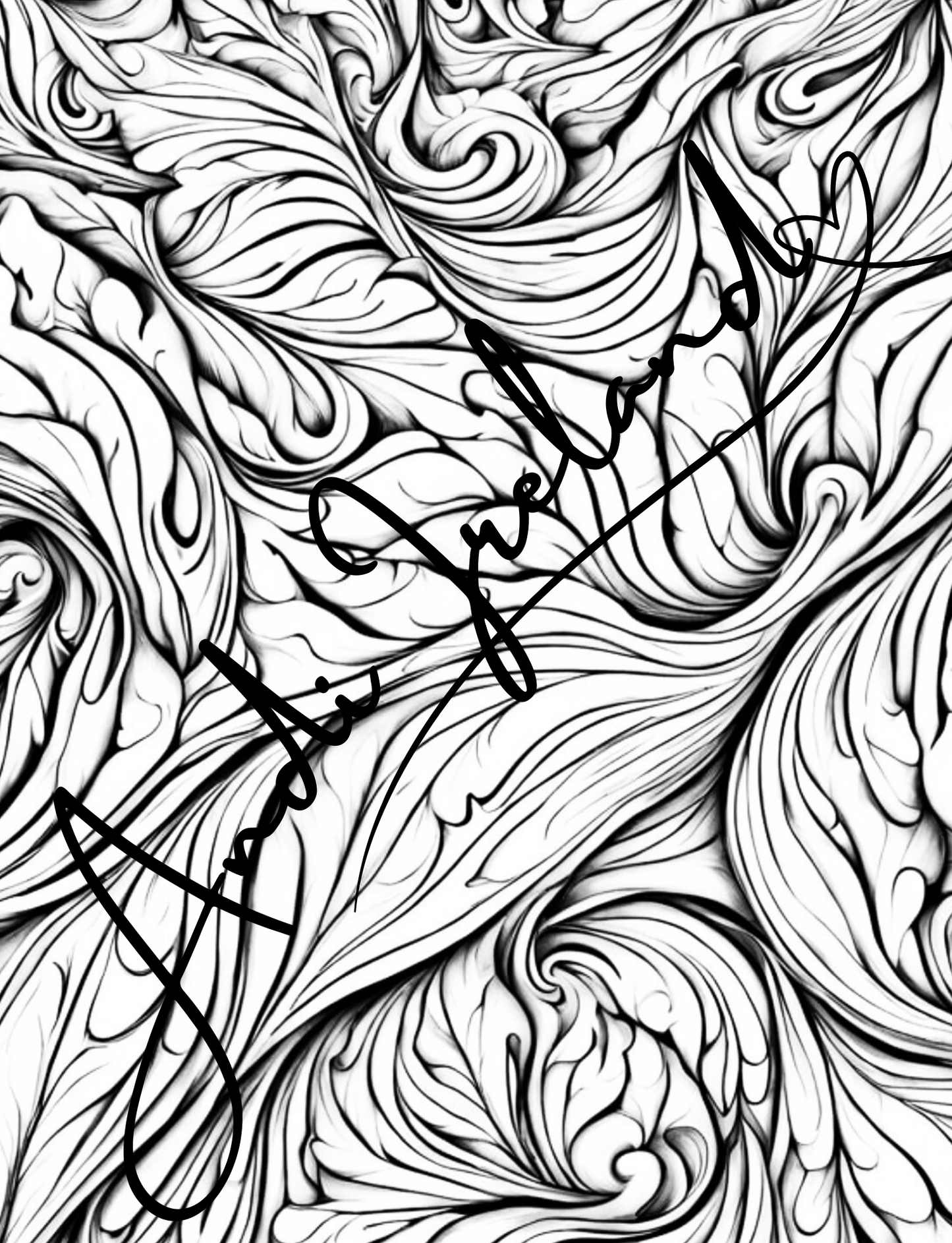 Fall Gifts Leaf Patterns Coloring Pages | PDF Download