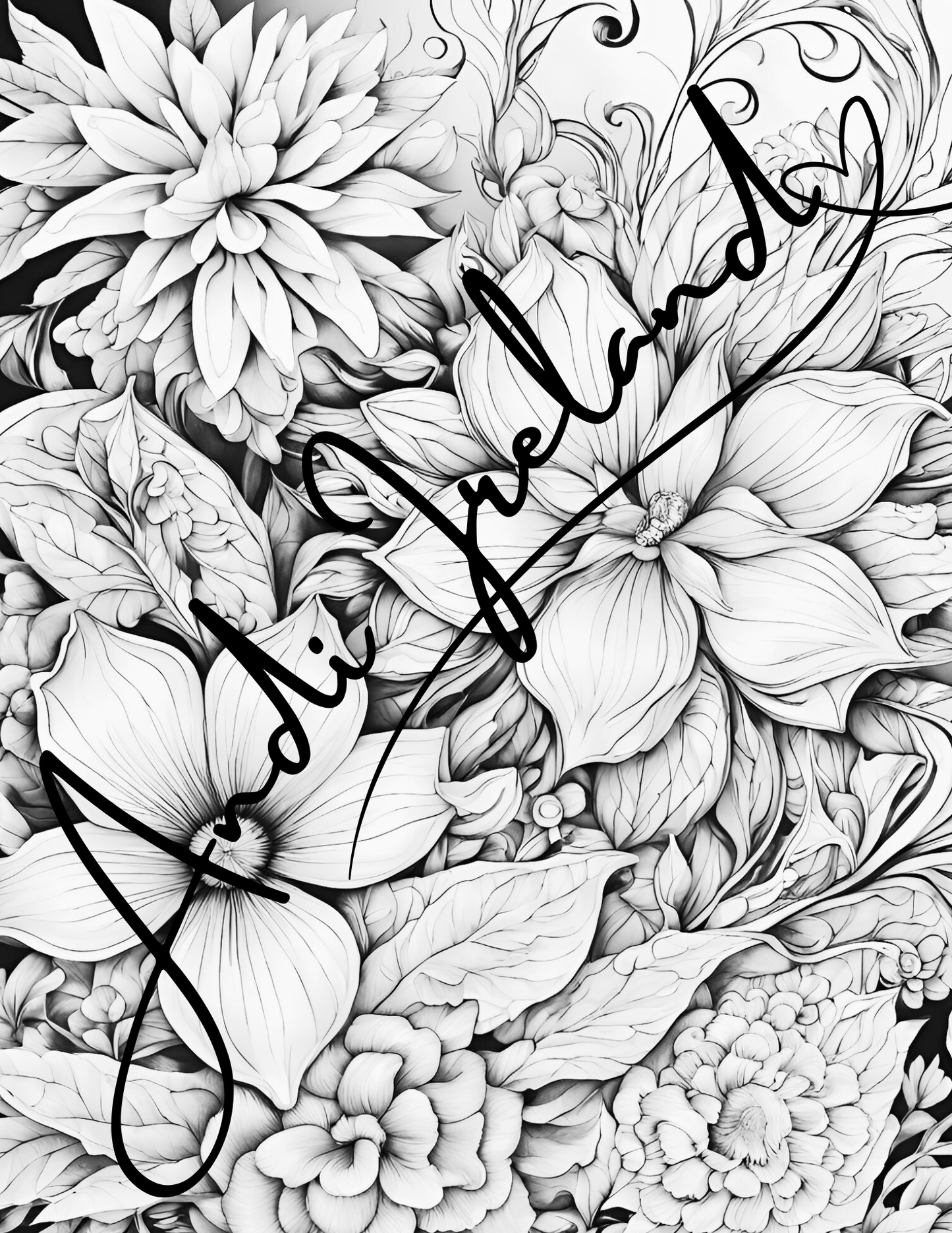 Flowers Patterns Coloring Pages | PDF Download