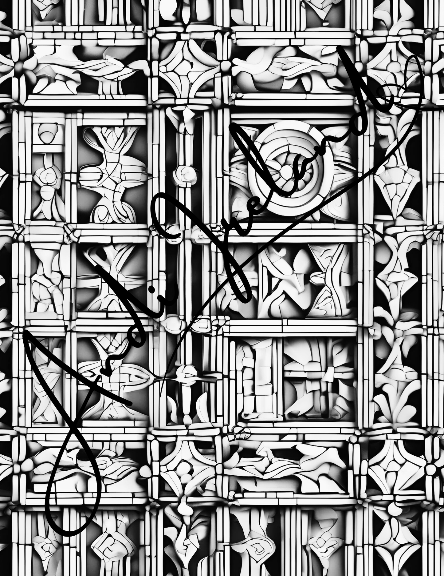 Gothic Patterns Coloring Pages | PDF Download