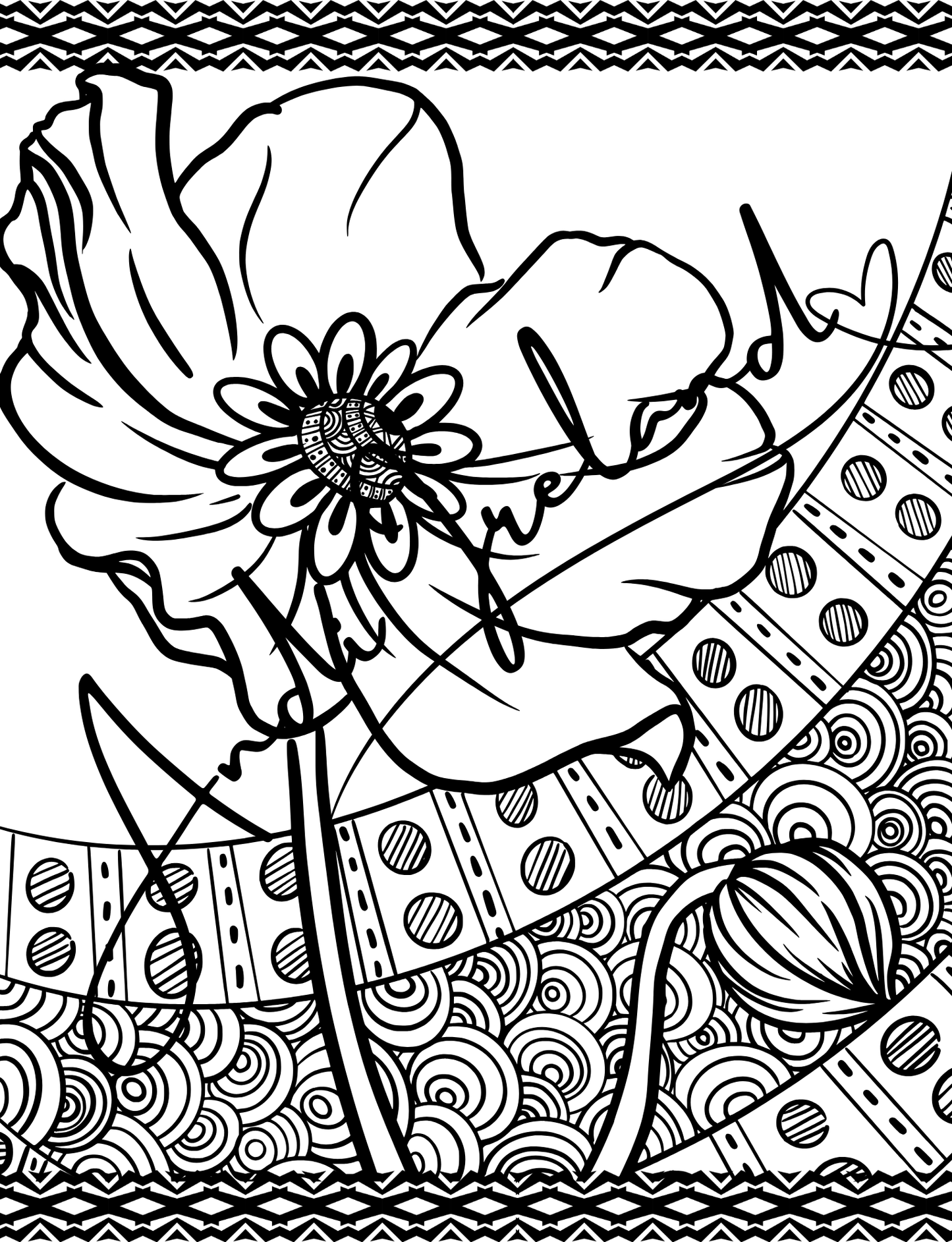 MindSpace Creatives Adult Coloring Book: Florals