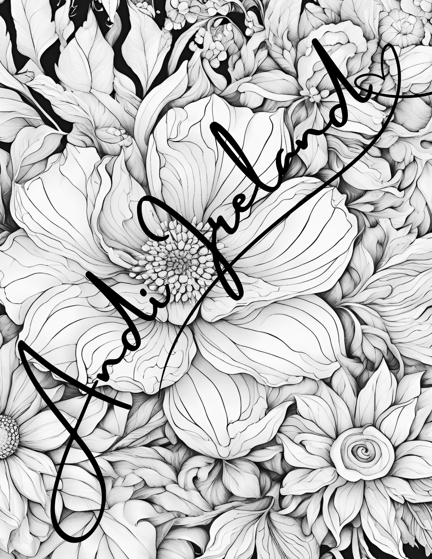 Flowers Patterns Coloring Pages | PDF Download