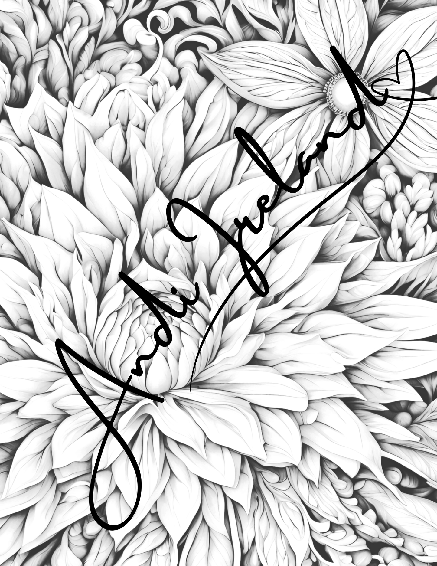 Floral Explosion Abstract Patterns Coloring Pages | PDF Download