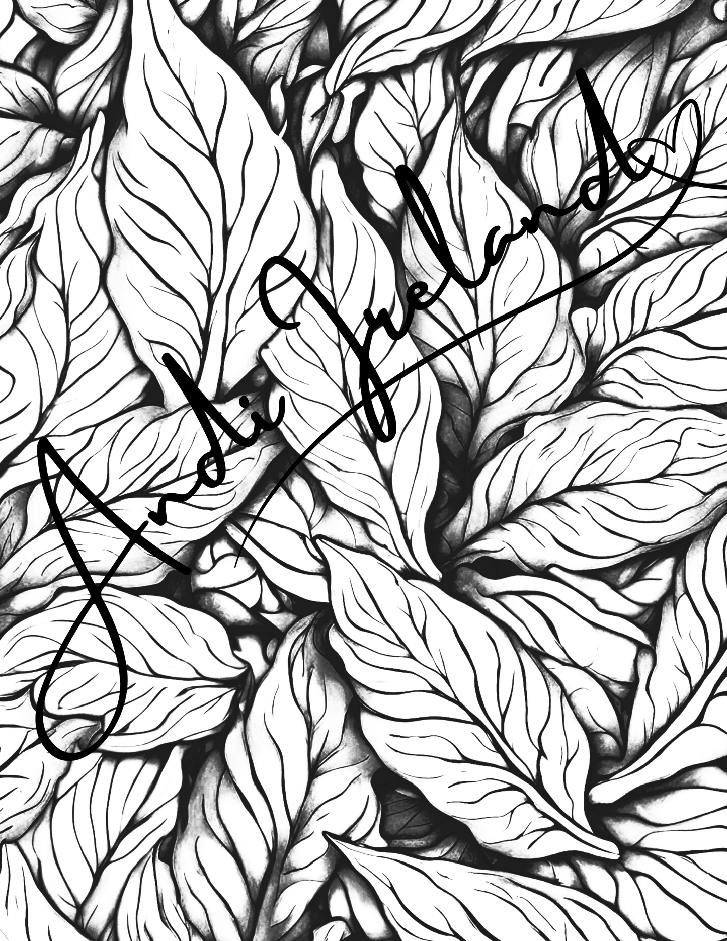 Printable Fallen Leaves Coloring Pages | PDF Download