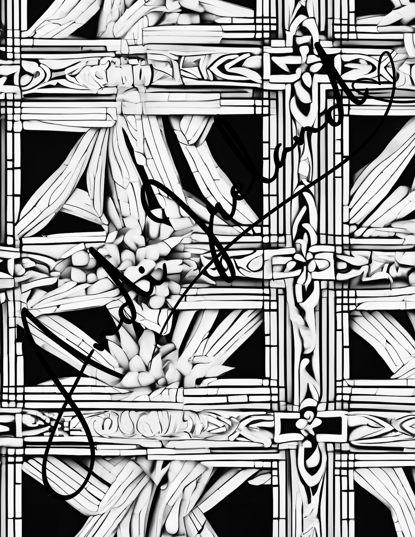 Gothic Patterns Coloring Pages | PDF Download