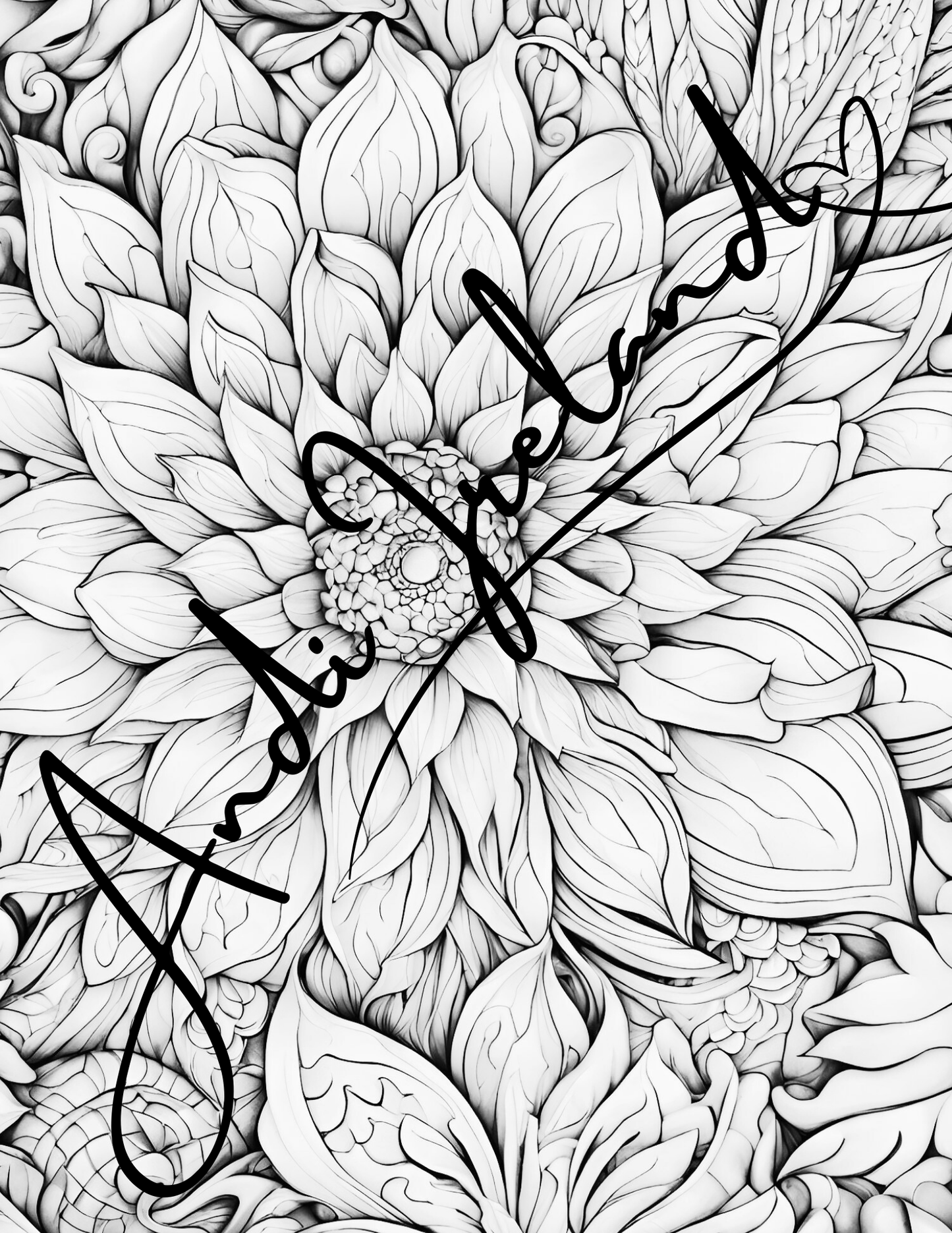 Flowers Patterns Coloring Pages | PDF Download