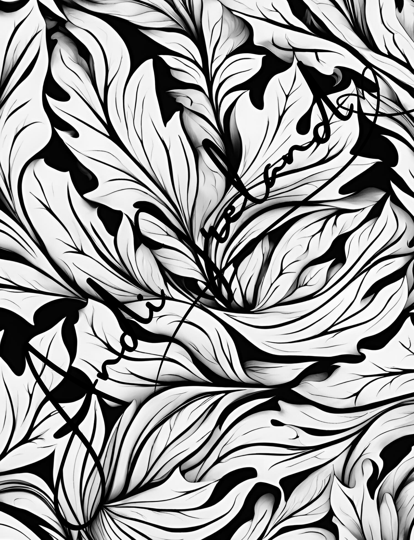 Fall Gifts Leaf Patterns Coloring Pages | PDF Download