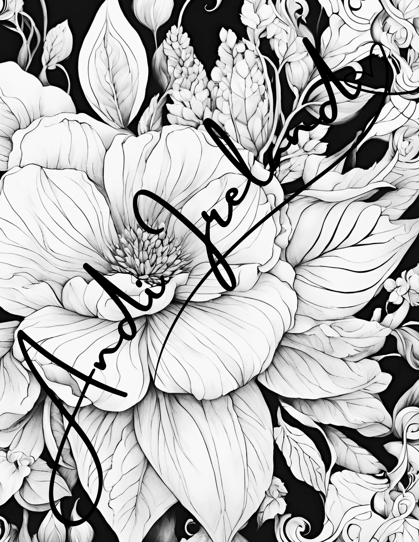 Flowers Patterns Coloring Pages | PDF Download