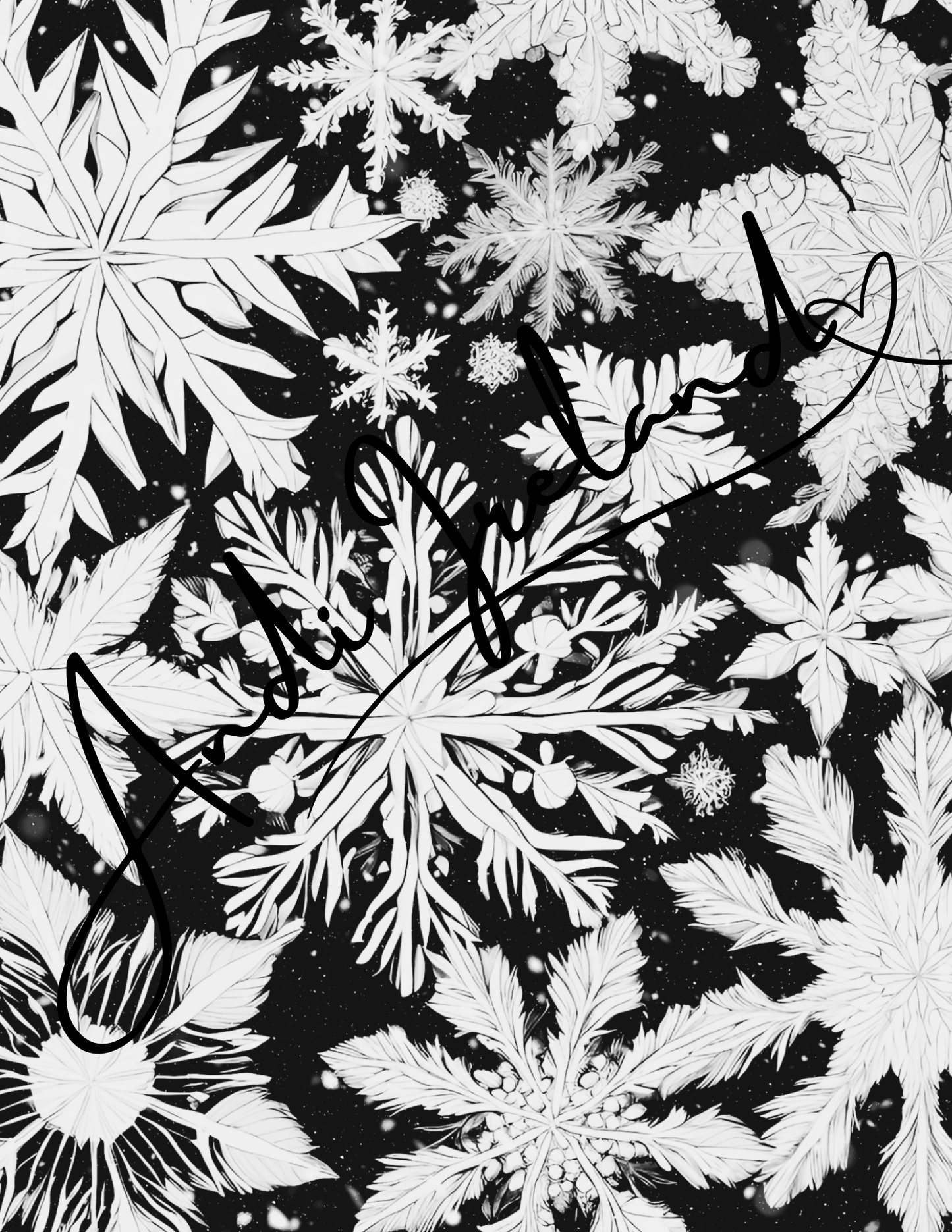 MindSpace Creatives: Adult Coloring Book Snowflake Magic