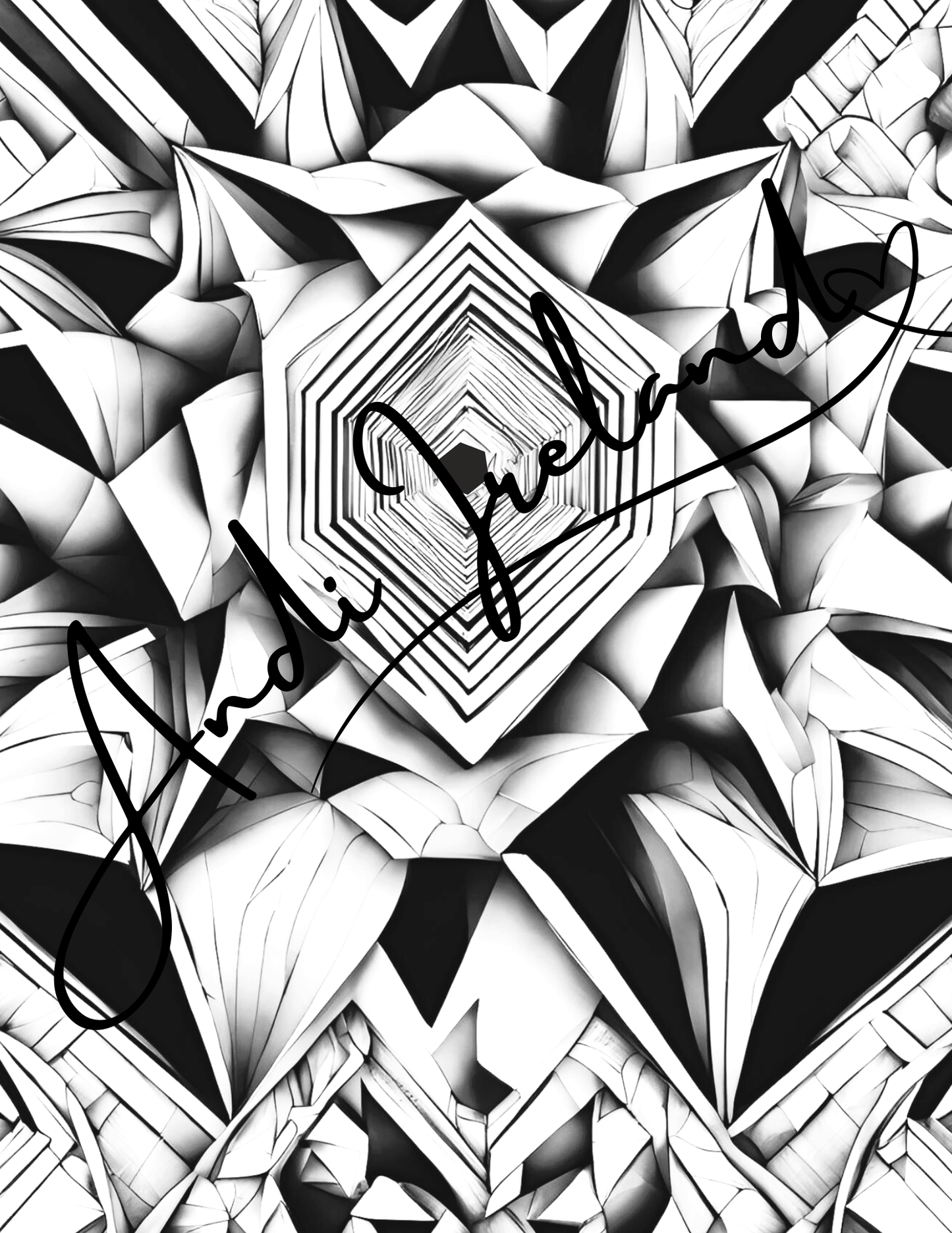 Abstract Mind I Coloring Pages | PDF Download