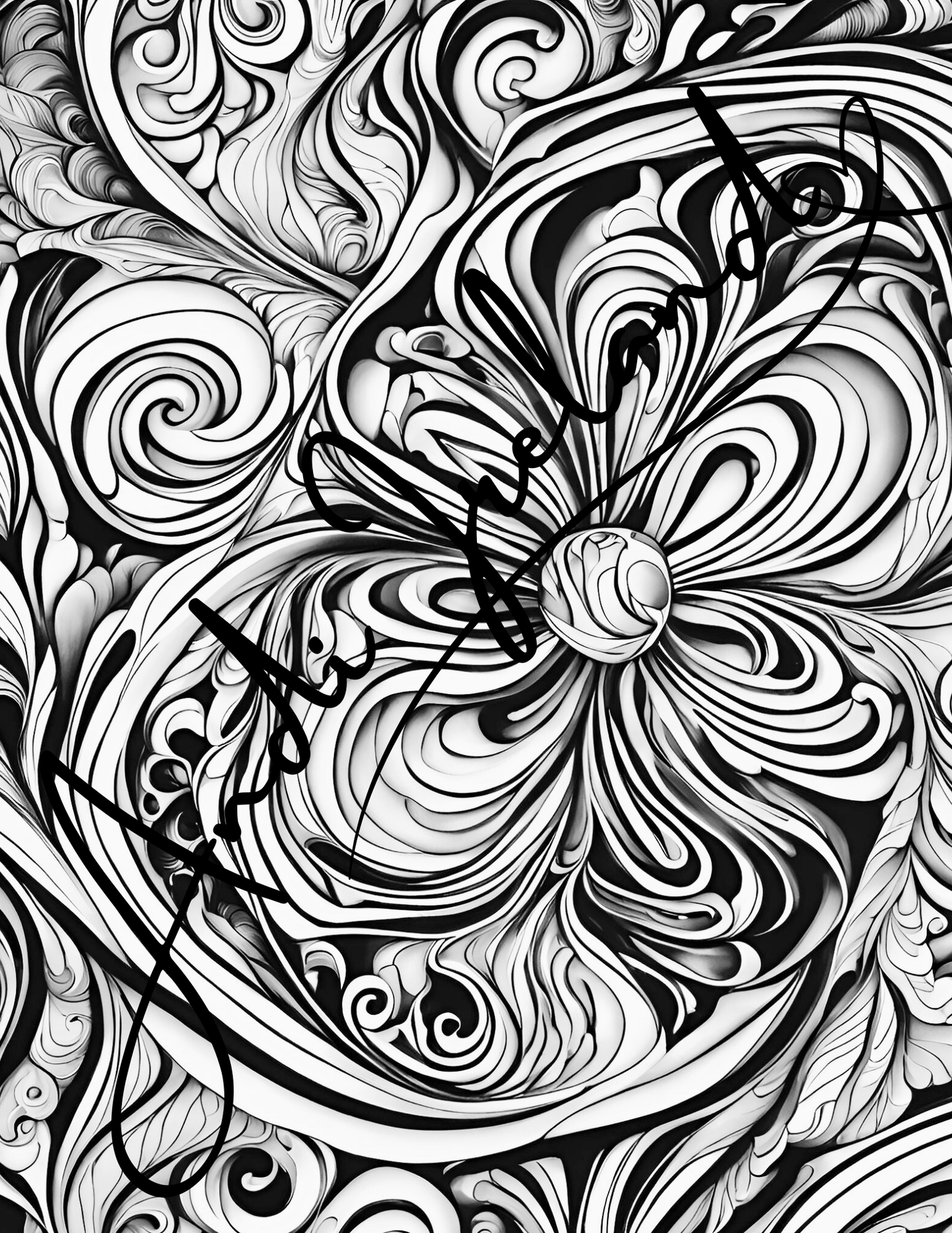 Back Porch Sittin Abstract Patterns Coloring Pages | PDF Download