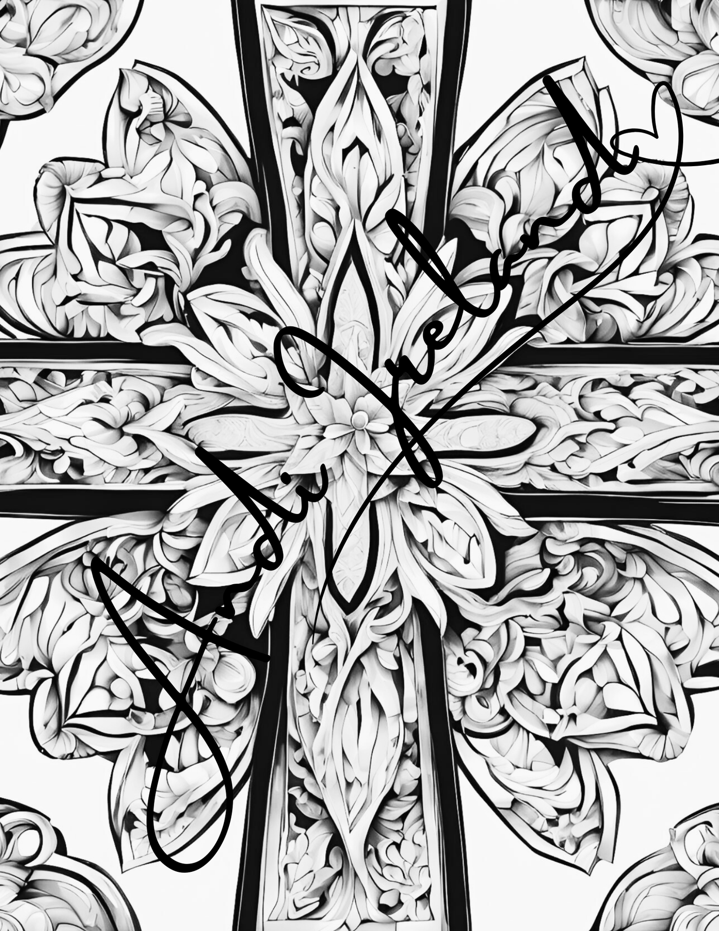 Crossroads Abstract Cross Patterns Coloring Pages | PDF Download