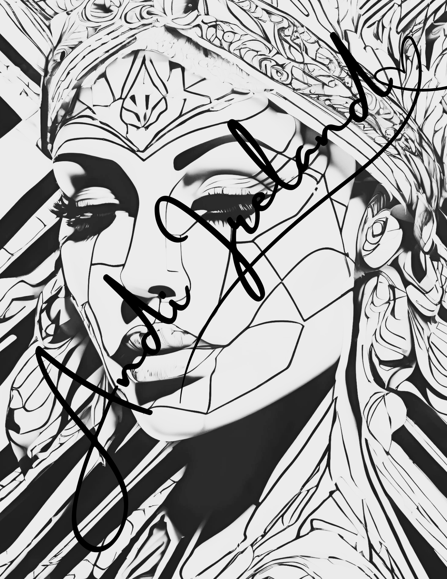 Goddess Energy Coloring Pages | PDF Download