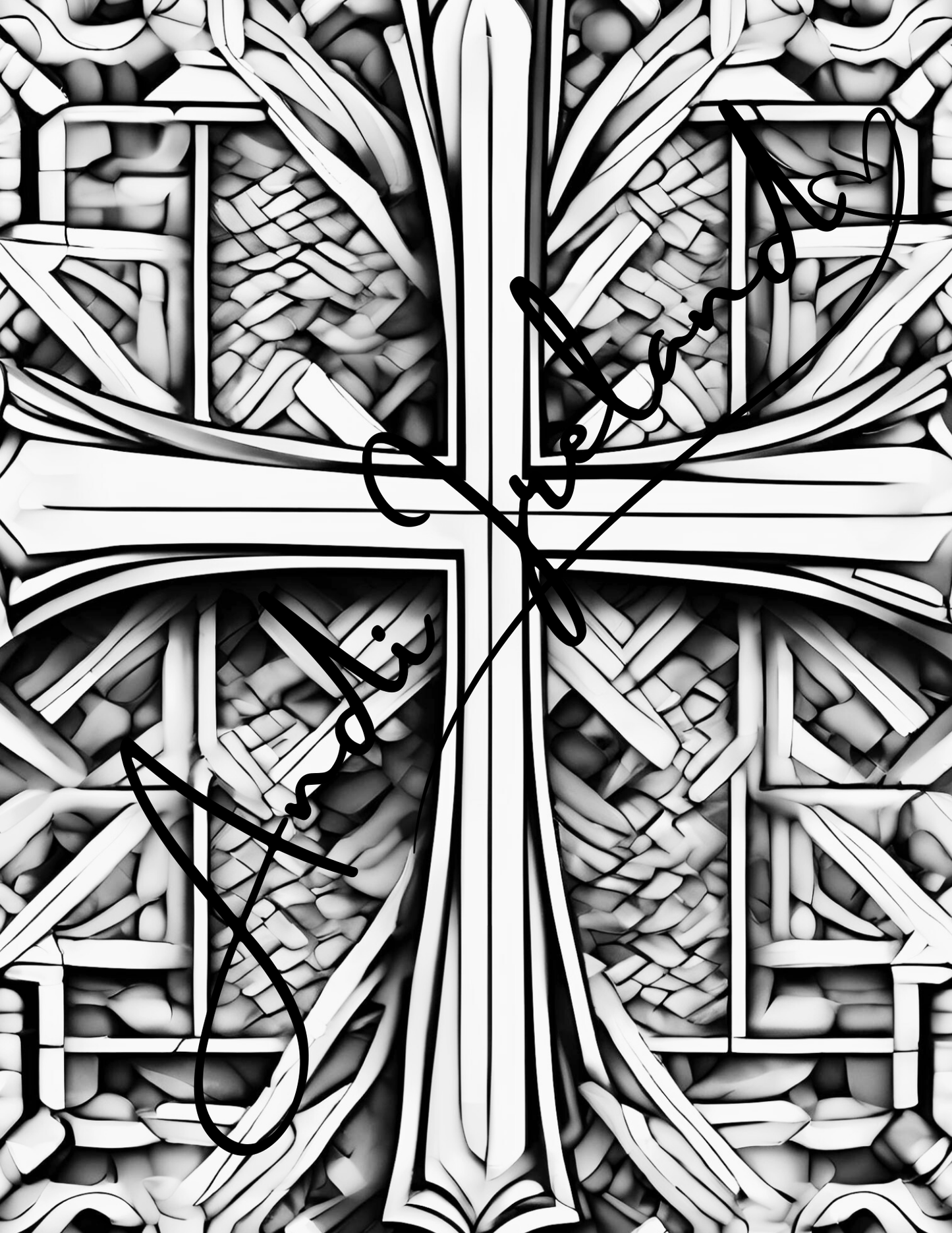 Crossroads Abstract Cross Patterns Coloring Pages | PDF Download