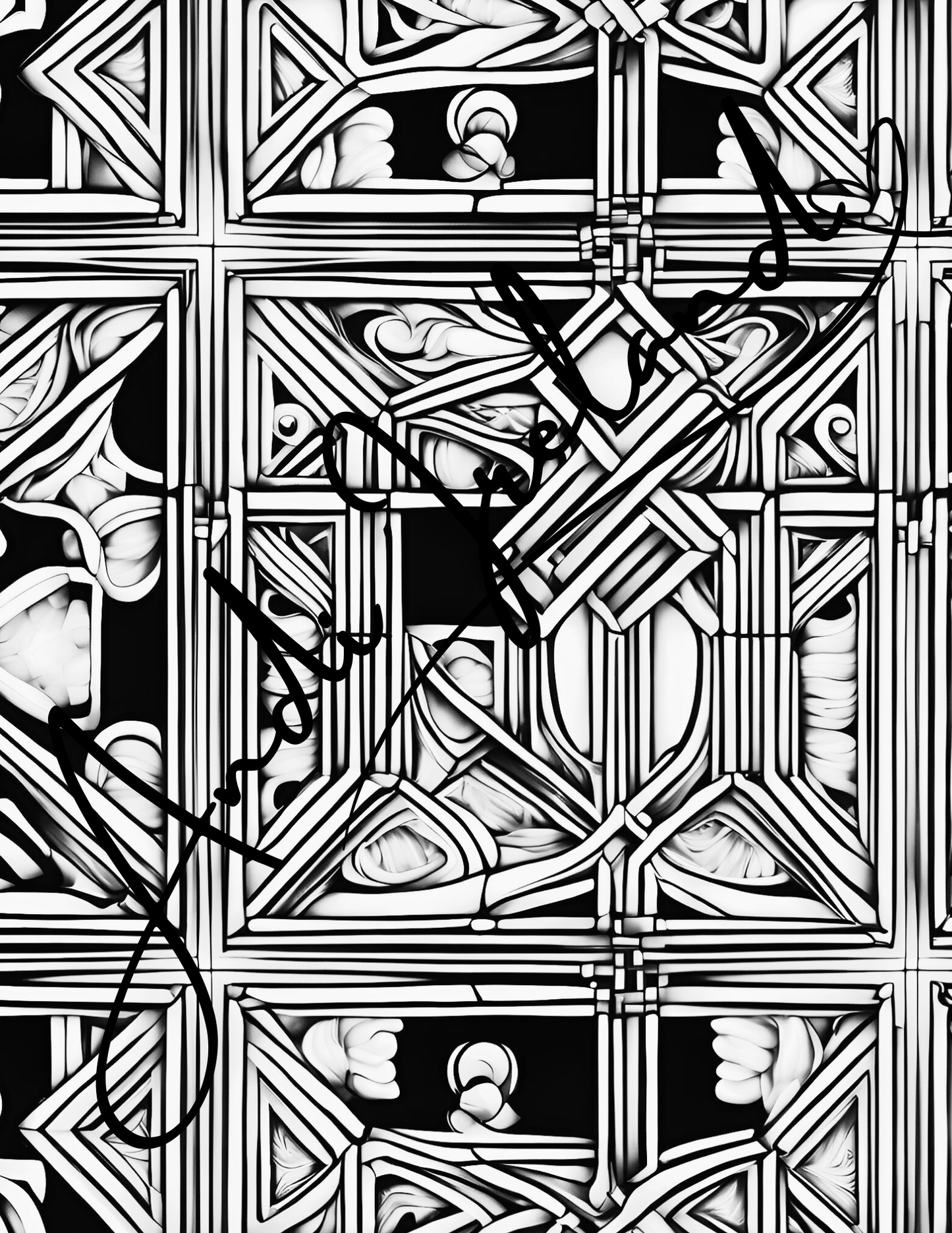 Gothic Patterns Coloring Pages | PDF Download