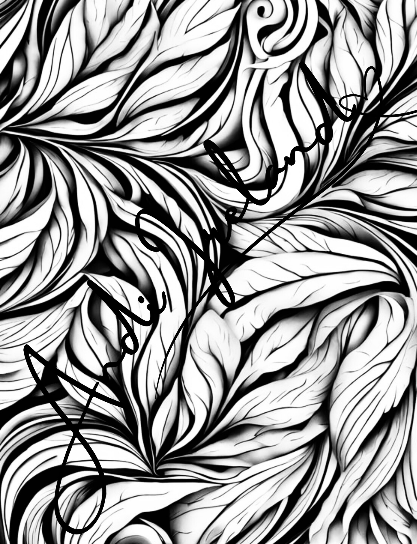 Fall Gifts Leaf Patterns Coloring Pages | PDF Download