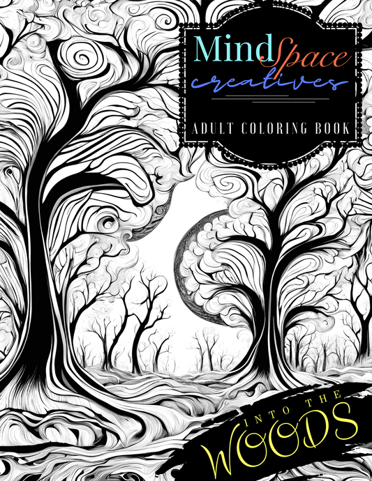 Into The Woods Trees Coloring Pages | PDF Download