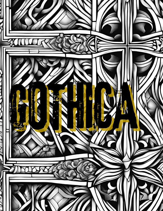 Gothic Patterns Coloring Pages | PDF Download