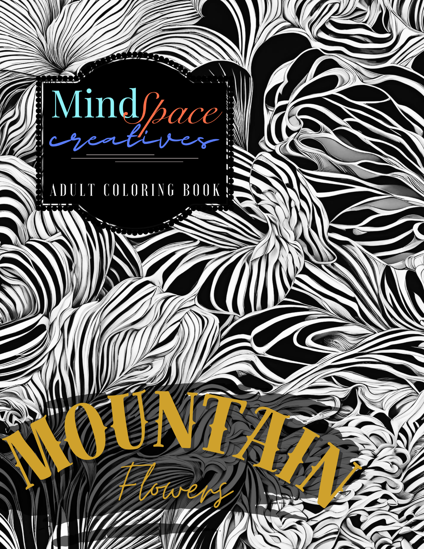 Mountain Flowers Coloring Pages | PDF Download