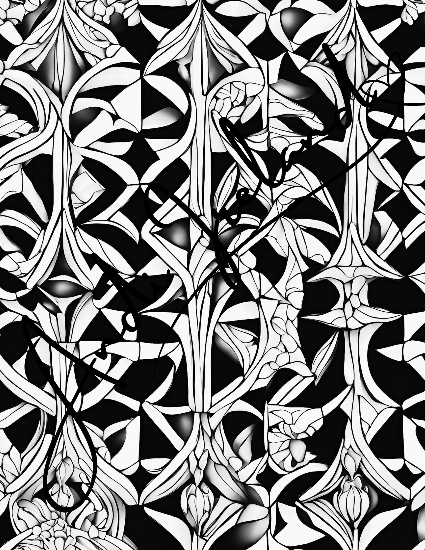 Gothic Patterns Coloring Pages | PDF Download