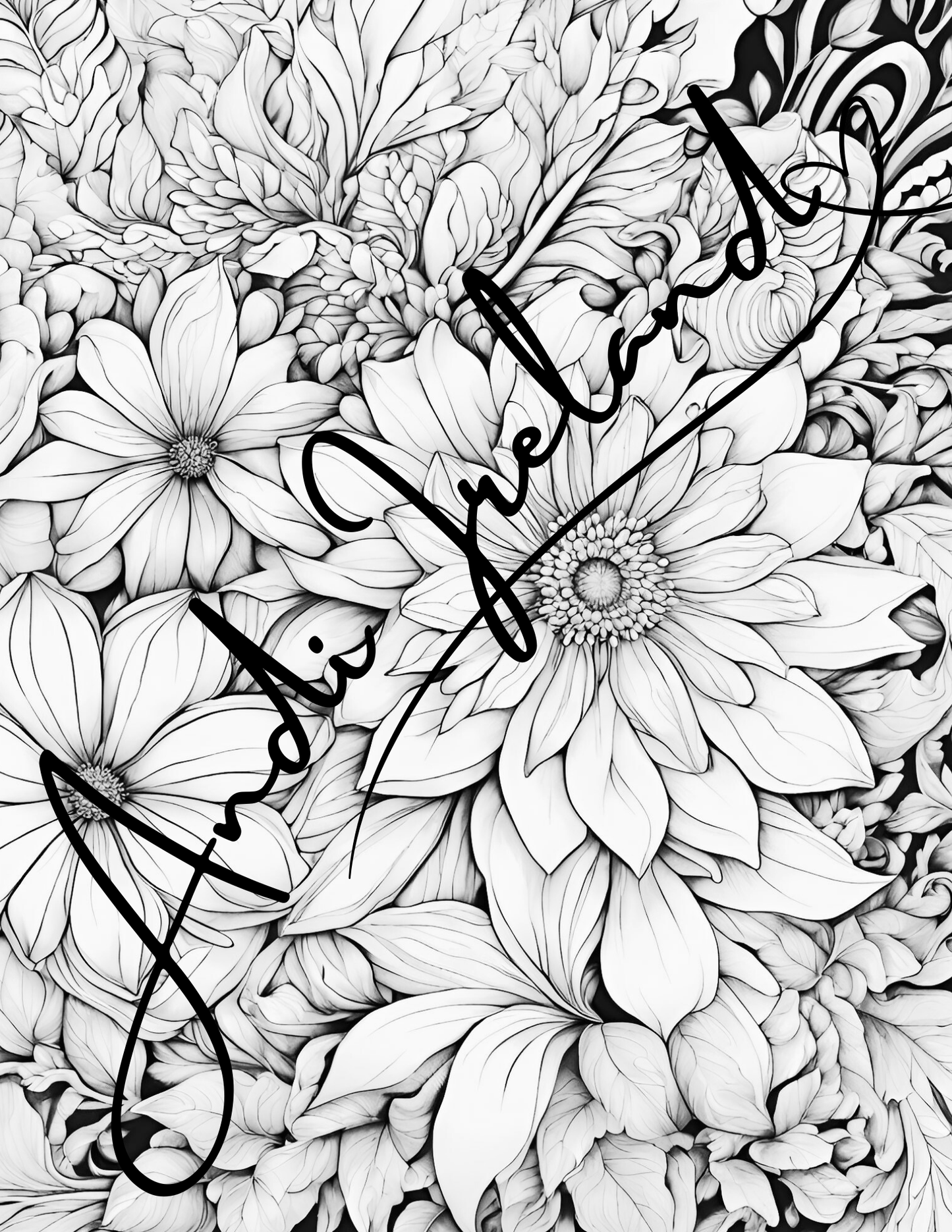 Flowers Patterns Coloring Pages | PDF Download