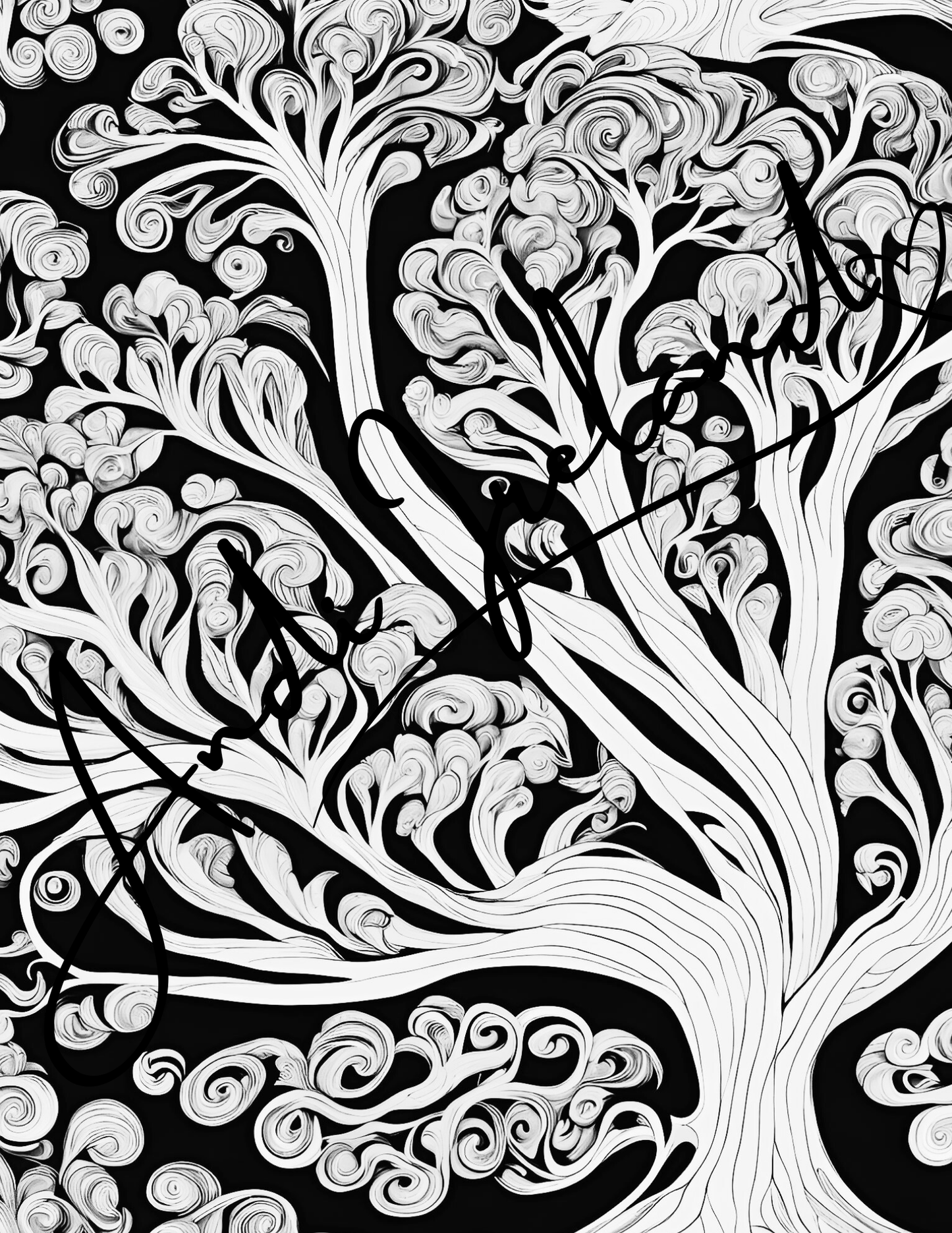 Into The Woods Trees Coloring Pages | PDF Download