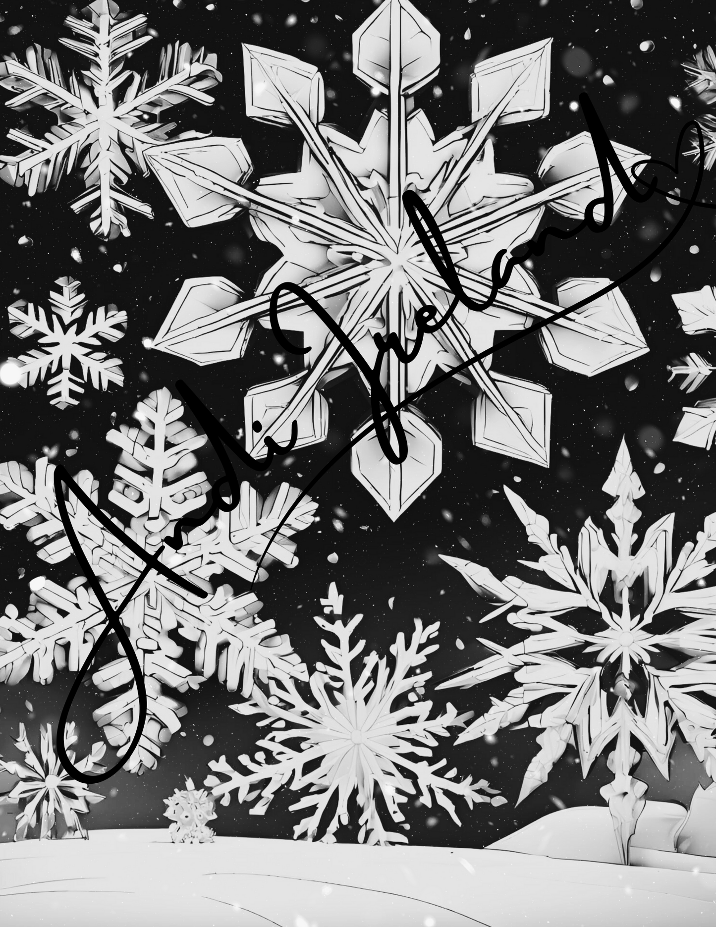 Winter Snowflakes Coloring Pages | PDF Download