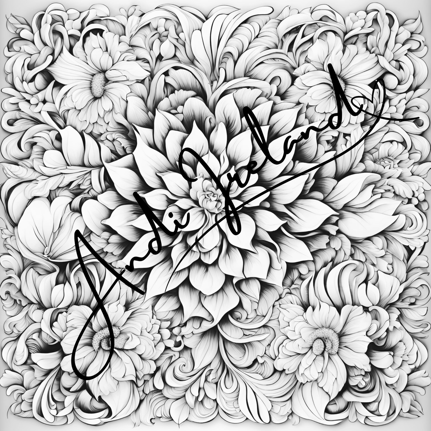 MindSpace Creatives Adult Coloring Book