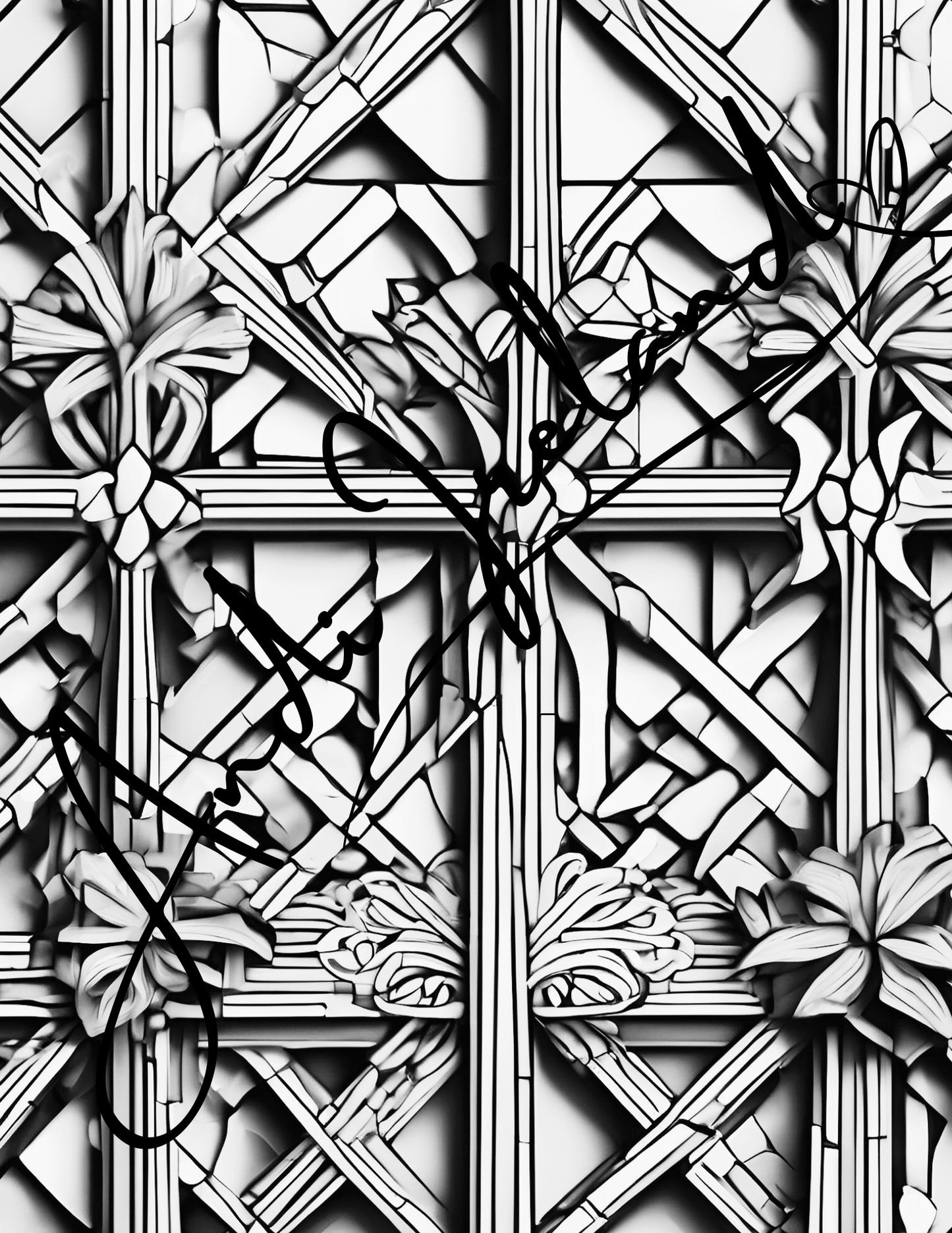 Gothic Patterns Coloring Pages | PDF Download