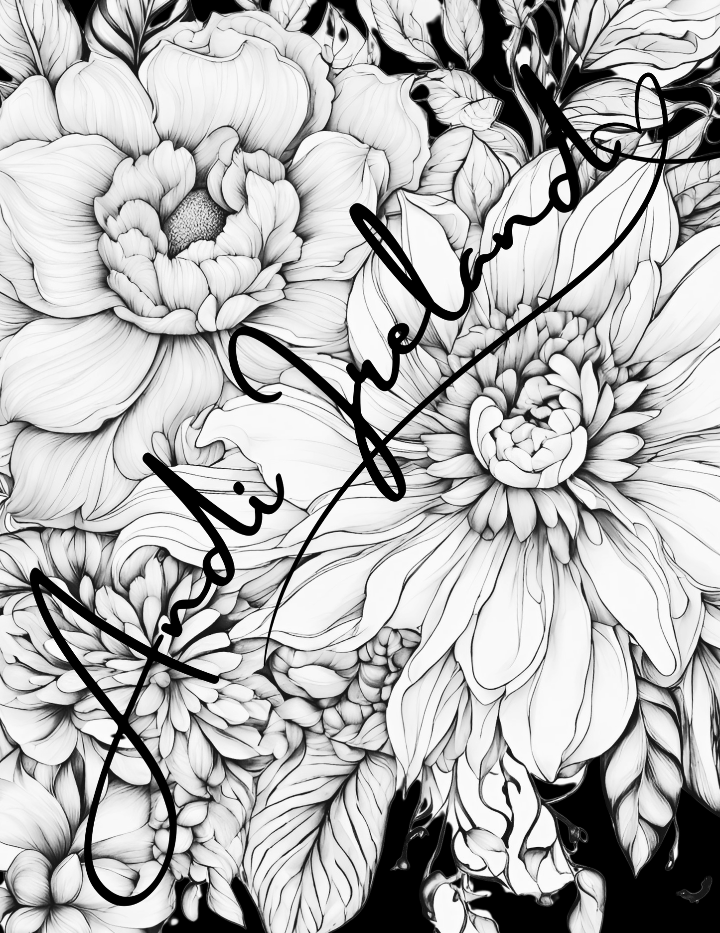 Flowers Patterns Coloring Pages | PDF Download