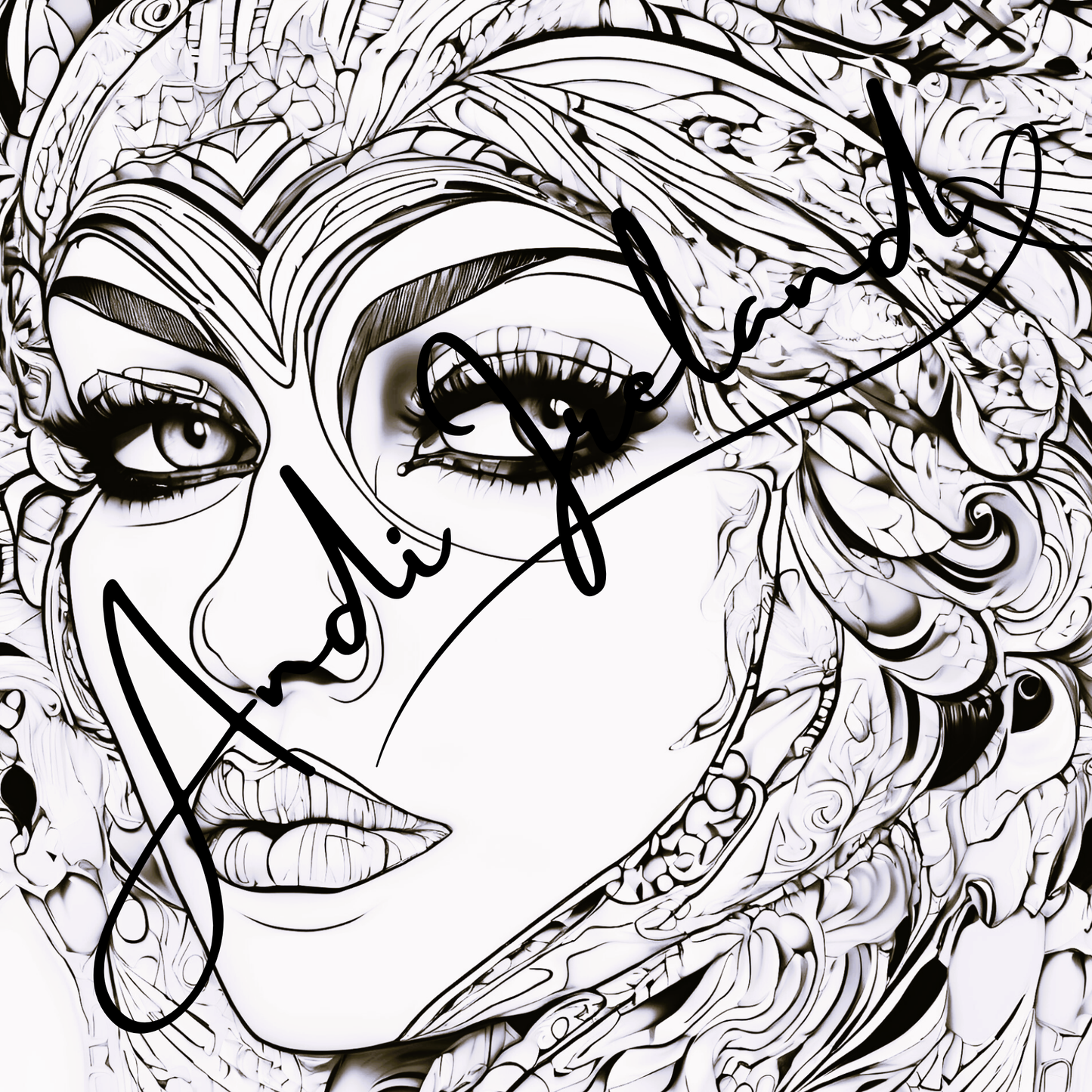 MindSpace Creatives: Adult Coloring Book Goddess