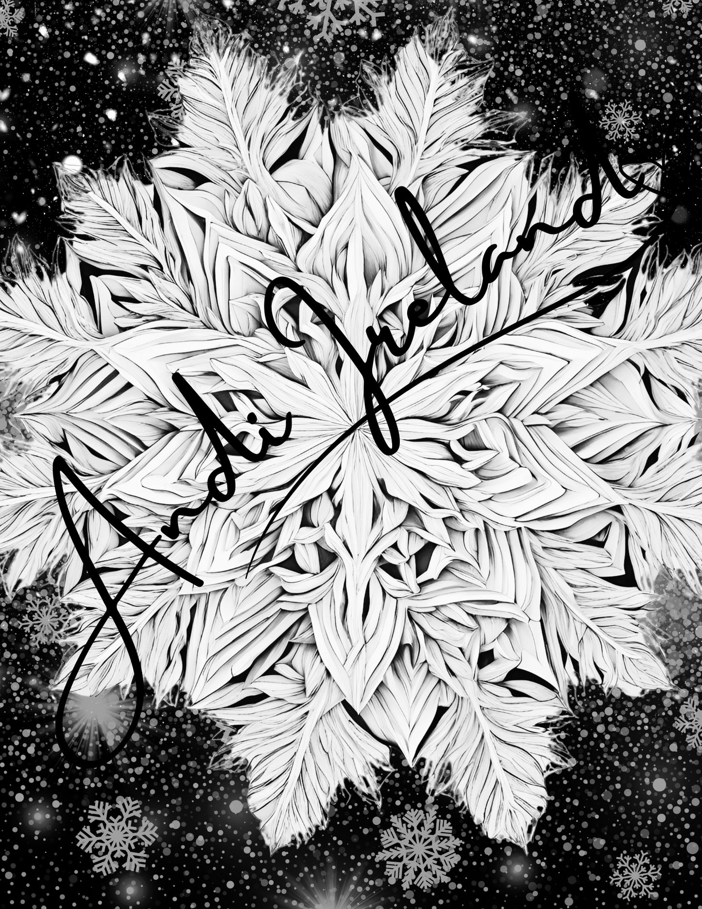 Winter Snowflakes Coloring Pages | PDF Download