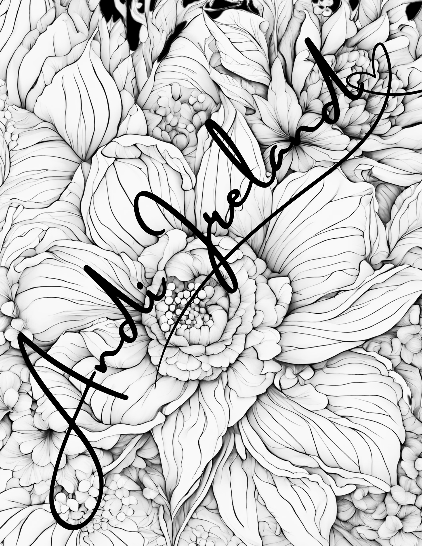 Flowers Patterns Coloring Pages | PDF Download