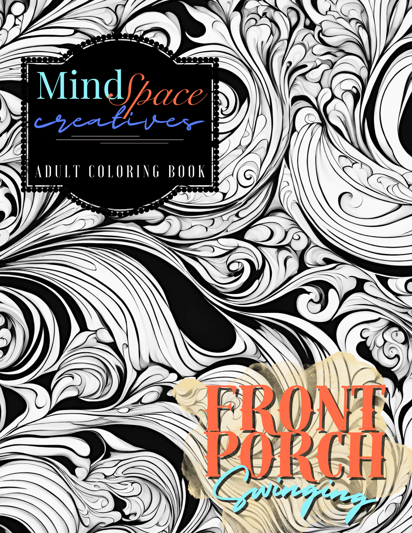 Front Porch Swingin Abstract Patterns Coloring Pages | PDF Download