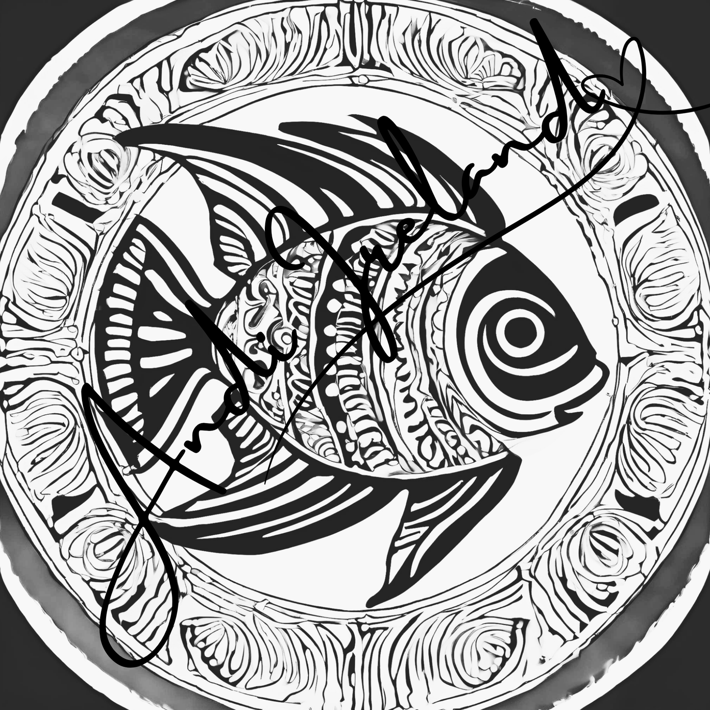 MindSpace Creatives Adult Coloring Book: Creative Coloring Fish Patterns