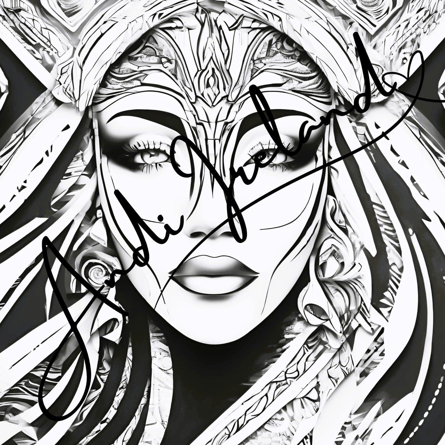 MindSpace Creatives: Adult Coloring Book Goddess