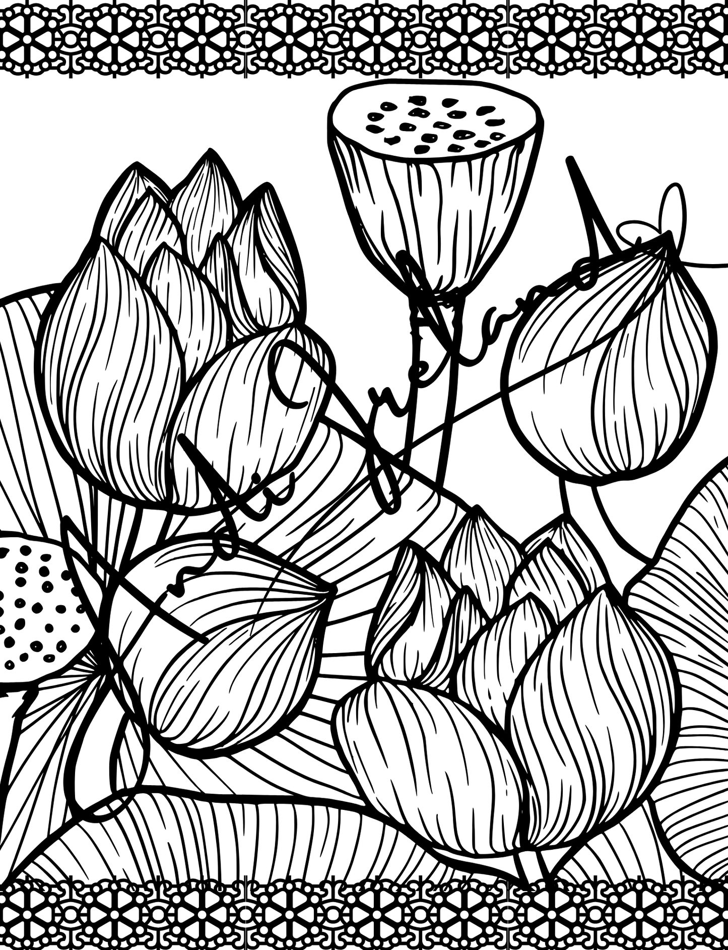 MindSpace Creatives Adult Coloring Book: Florals