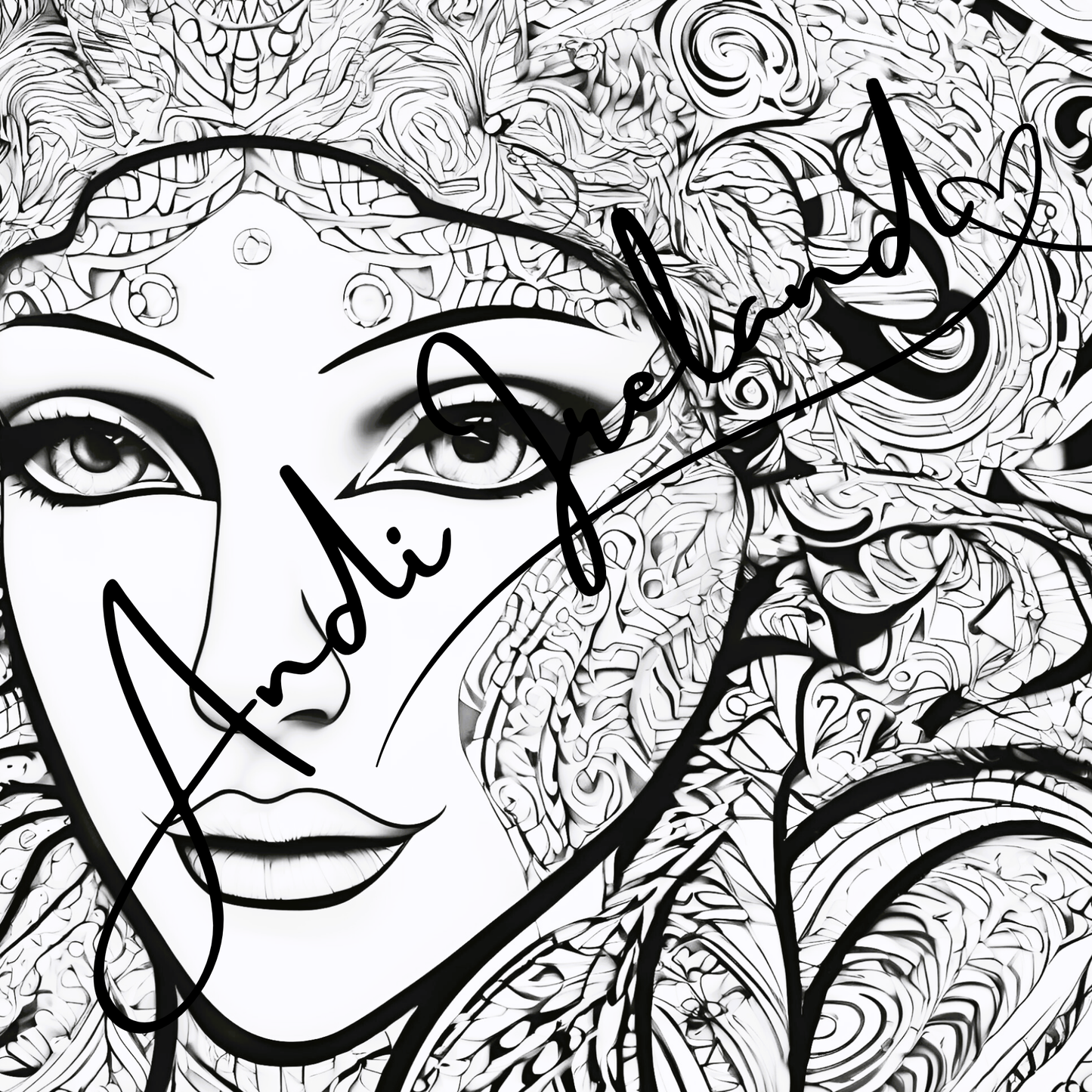 MindSpace Creatives: Adult Coloring Book Goddess