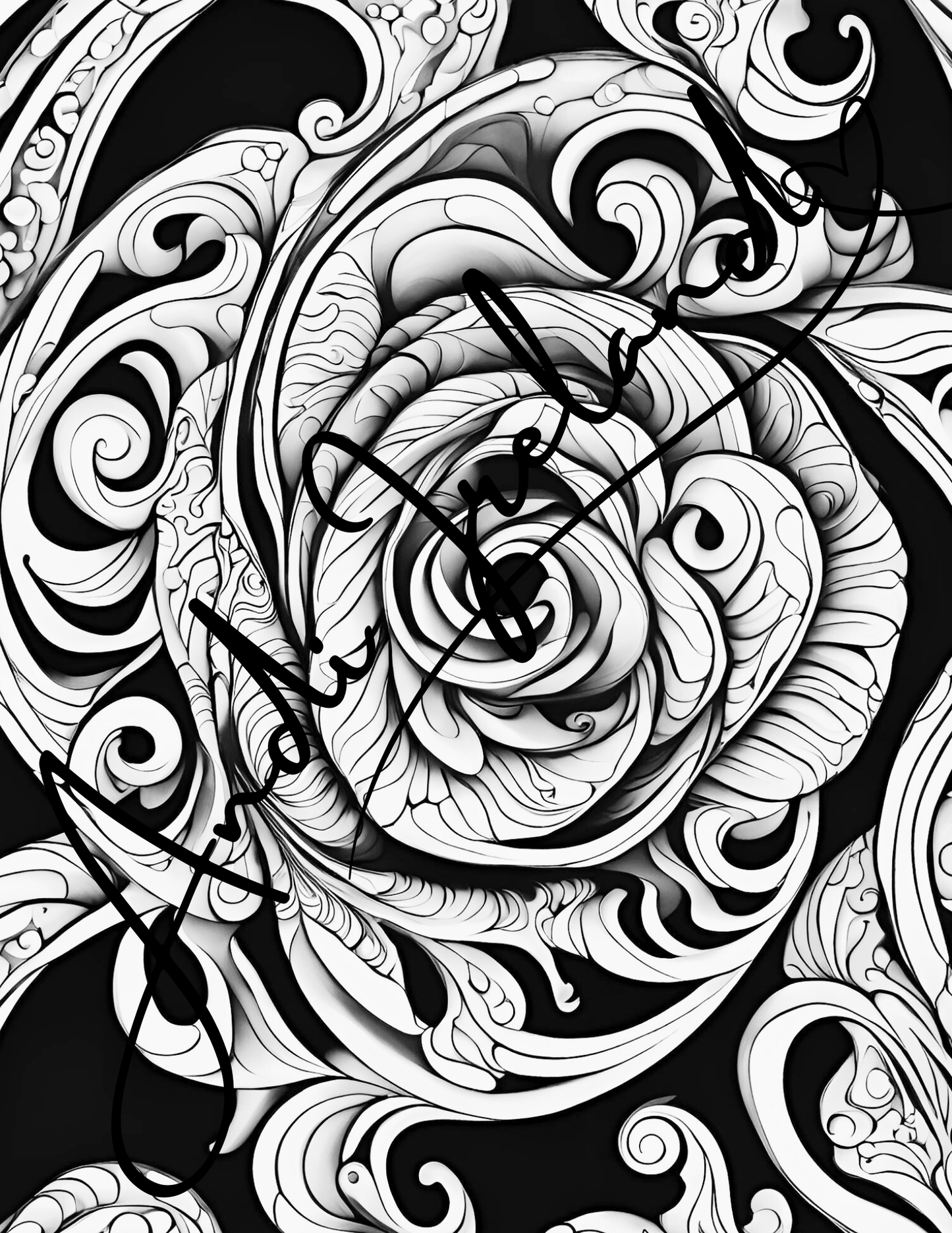 Front Porch Swingin Abstract Patterns Coloring Pages | PDF Download