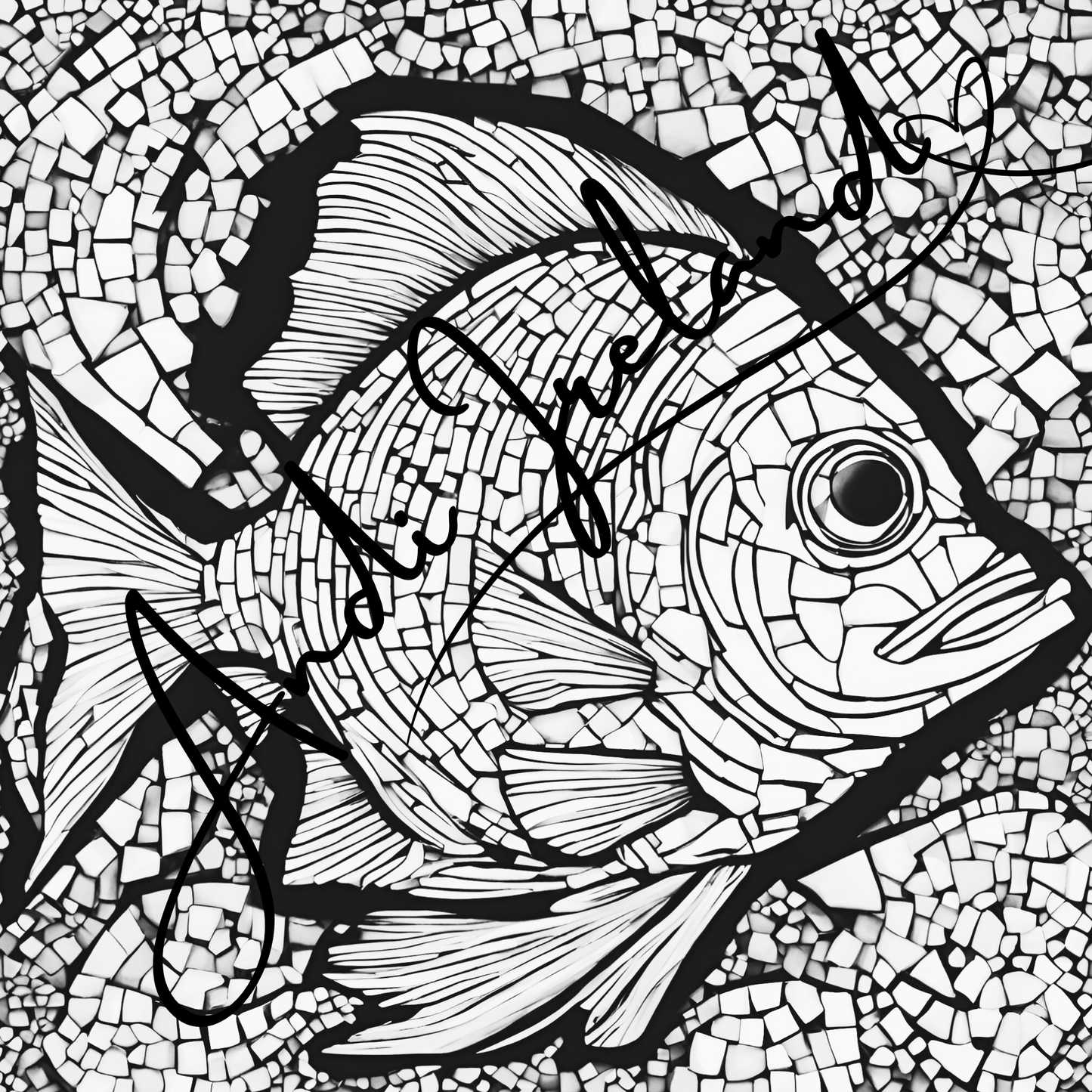 MindSpace Creatives Adult Coloring Book: Creative Coloring Fish Patterns