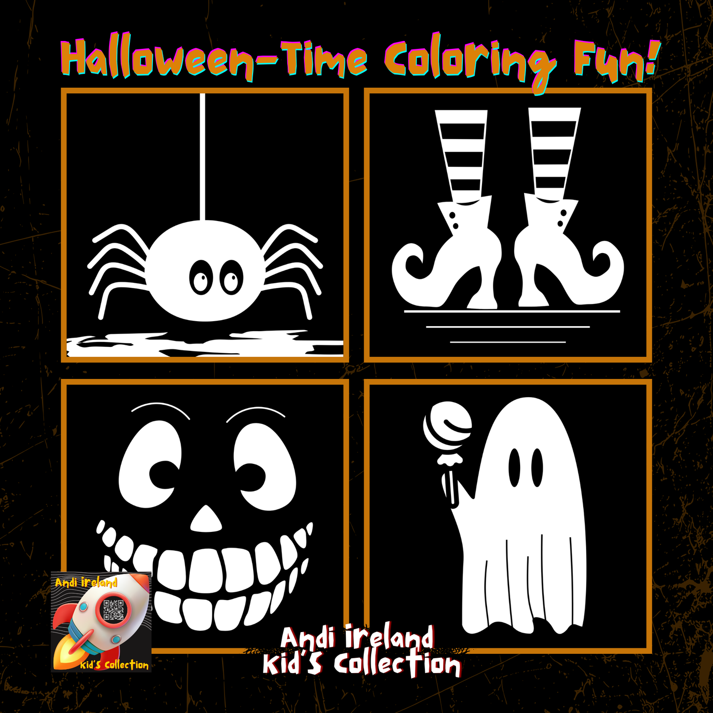 Simple Halloween Coloring Fun!