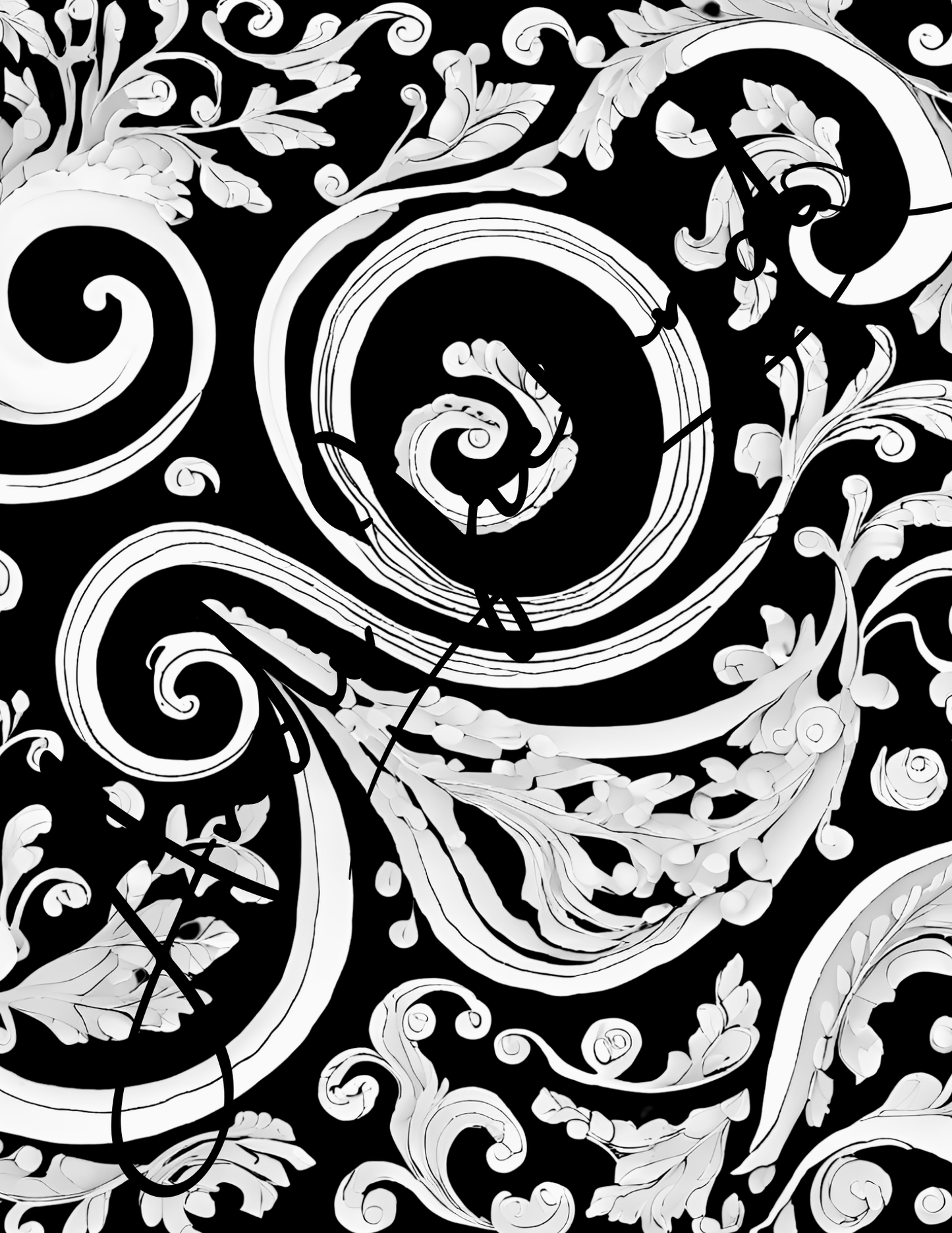 Front Porch Swingin Abstract Patterns Coloring Pages | PDF Download